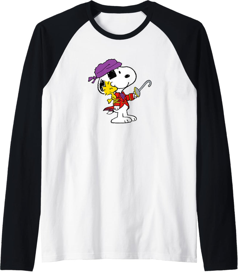 Peanuts Ahoy Snoopy and Woodstock Raglan