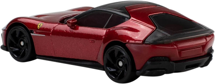 Hot Wheels Spielzeug-Ferrari-Autos, Die-Cast, 5er-Pack im Massstab 1:64, offiziell Lizenziertes 5er-
