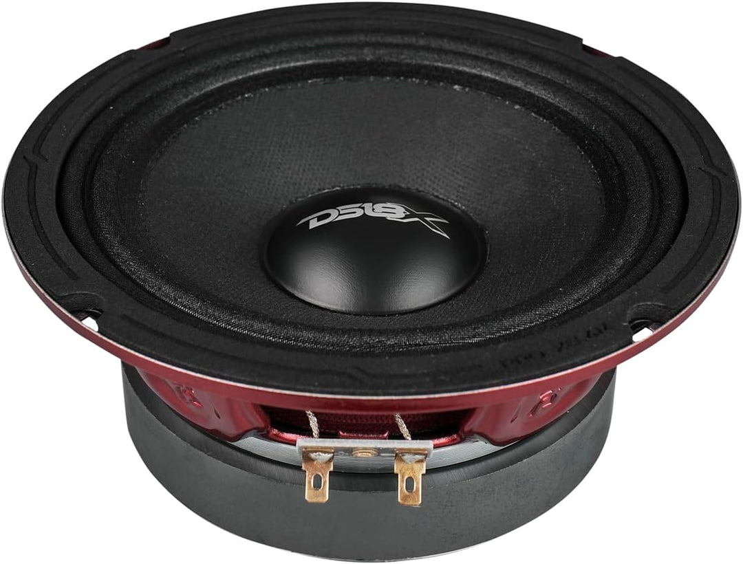 DS18 Car Midrange Speaker 6" Inch 450w Watt 4Ohm Bass Loudspeaker PRO-X6.4M Classic 4 Ohm 16,5 cm, C