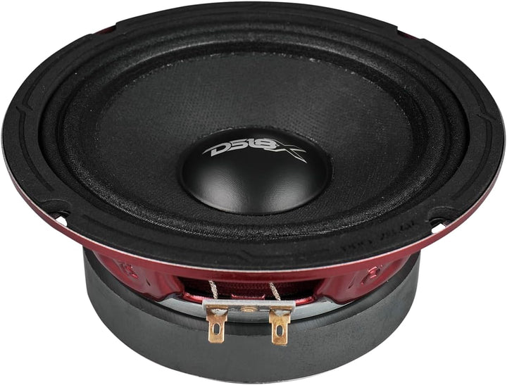 DS18 Car Midrange Speaker 6" Inch 450w Watt 4Ohm Bass Loudspeaker PRO-X6.4M Classic 4 Ohm 16,5 cm, C