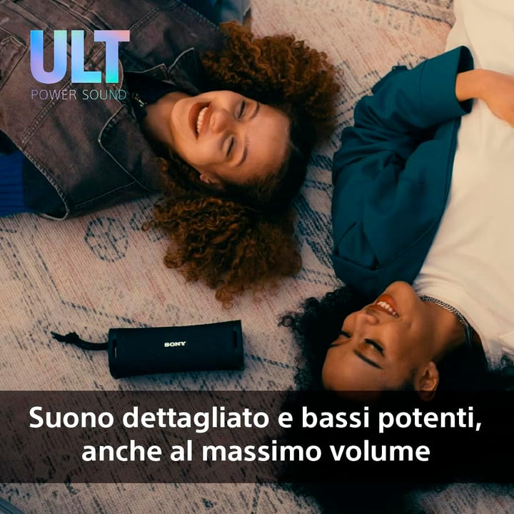 Sony ULT Field 1 - Kabelloser tragbarer Bluetooth-Lautsprecher mit ULT Power Sound, kraftvollem Bass