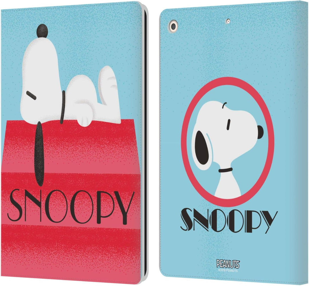 Head Case Designs Offizielle Peanuts Haus Snoopy Deco Traeume Leder Brieftaschen Handyhülle Hülle Hu
