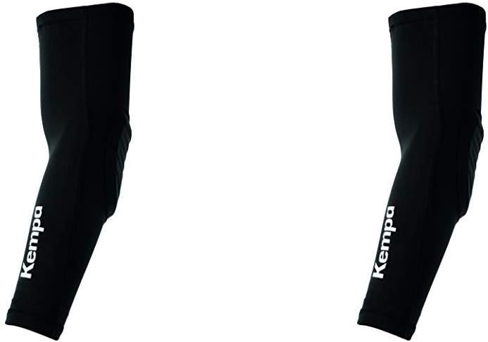 Kempa Persönliche Schutzausrüstung Arm Sleeve Ellbogenschoner schwarz/Weiss M/L + XS/S, schwarz/Weis