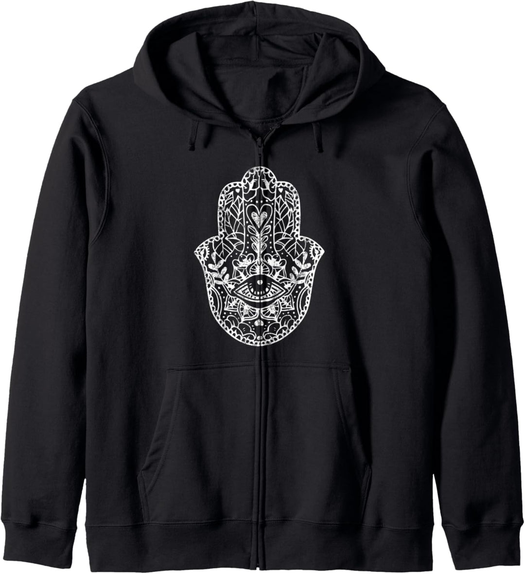 Khamsa - Hand der Fatima - Hamsa Schutzgeschenk Kapuzenjacke