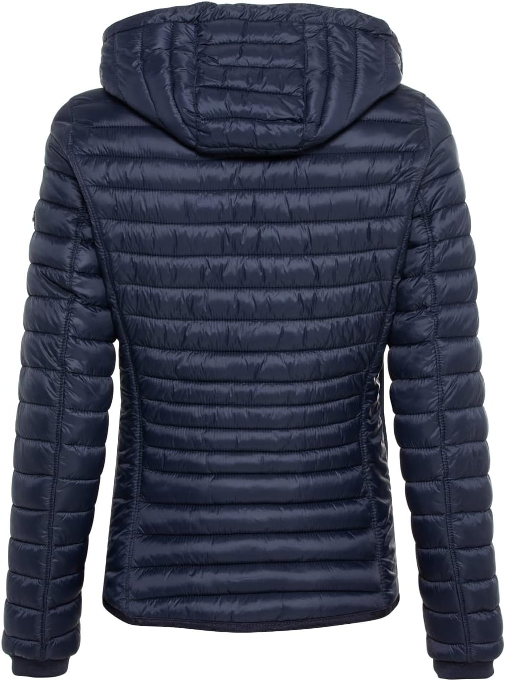camel active Damen Steppjacke aus recyceltem Polyester 36 Dunkelblau, 36 Dunkelblau