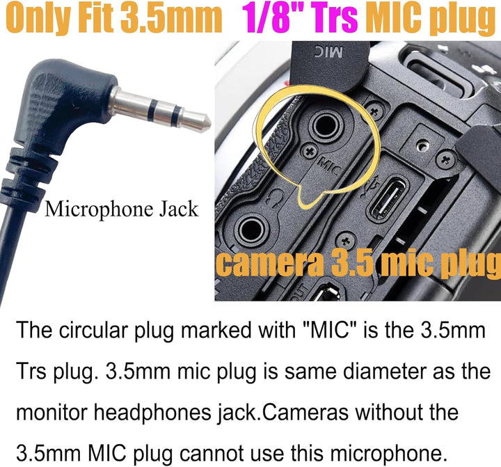 Videomikrofon für DSLR-Interviews, Kamera Mikrofon Shotgun-Mikrofon für Canon, Nikon, Sony, Panasoni
