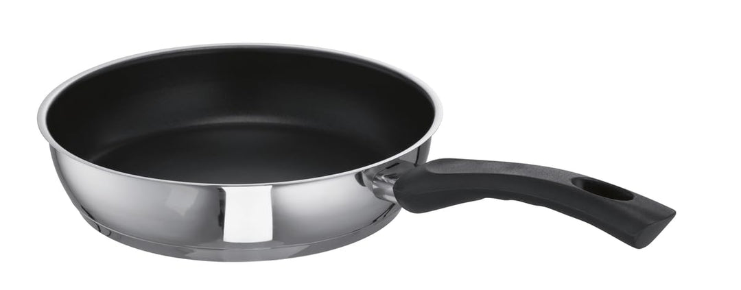 Schulte-Ufer 64055-24 Bratpfanne Wega beschichtet, 24 cm, Edelstahl, 24 cm
