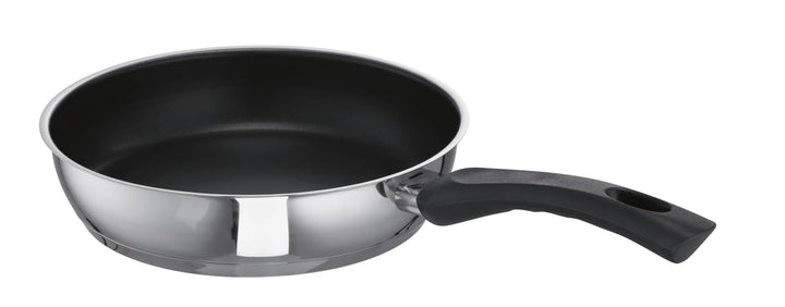 Schulte-Ufer 64055-24 Bratpfanne Wega beschichtet, 24 cm, Edelstahl, 24 cm