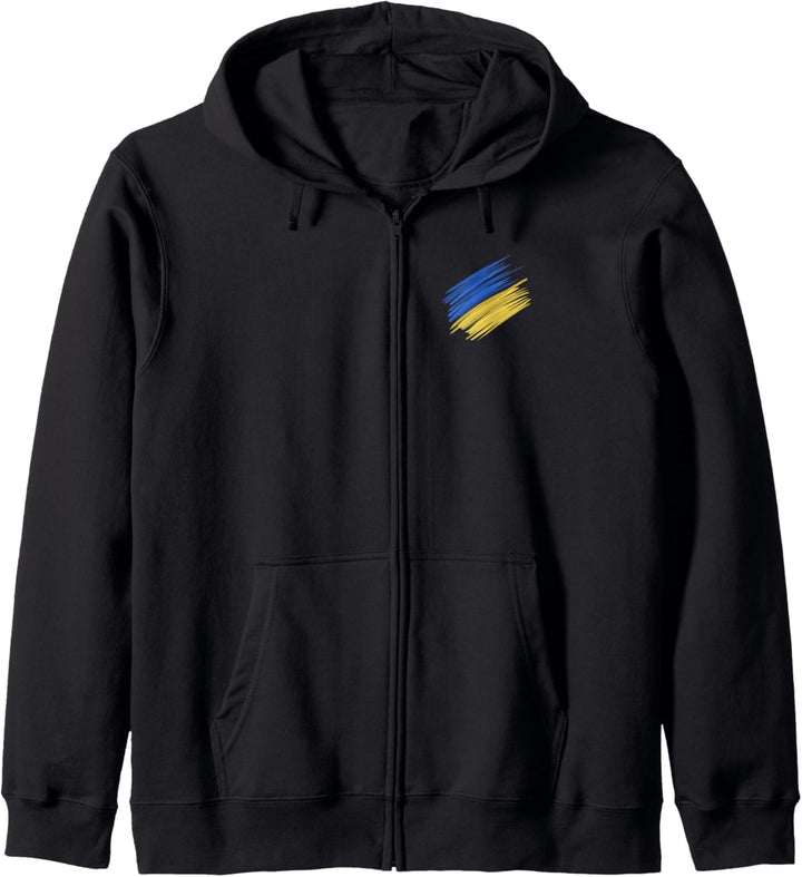 Ukrainische Flagge Ukrainisches Shirt beten für die Ukraine Kapuzenjacke