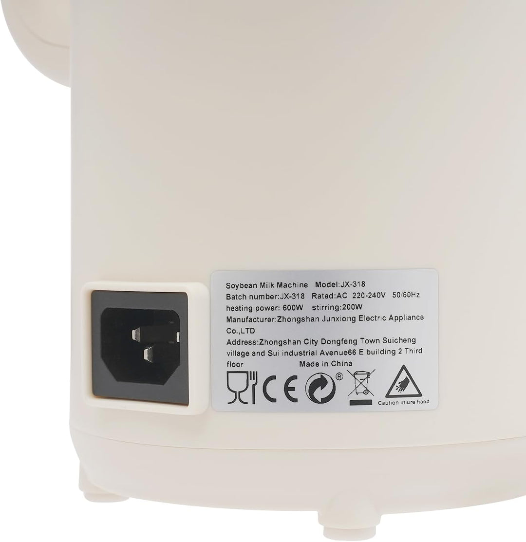 Nussmilchmaschine Pflanzenmilchbereiter, 1.4L Sojamilchmaschine mit Timer & Warmhaltefunktion, 6 Pro