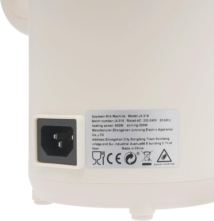 Nussmilchmaschine Pflanzenmilchbereiter, 1.4L Sojamilchmaschine mit Timer & Warmhaltefunktion, 6 Pro