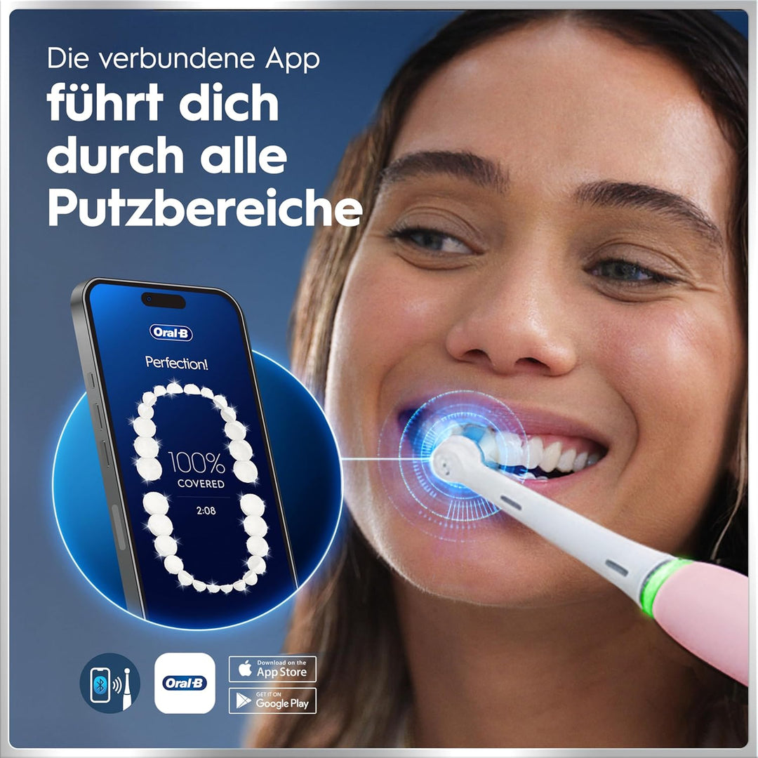 Oral-B iO Series 6 Sensitive Edition Elektrische Zahnbürste/Electric Toothbrush, 2 Aufsteckbürsten,