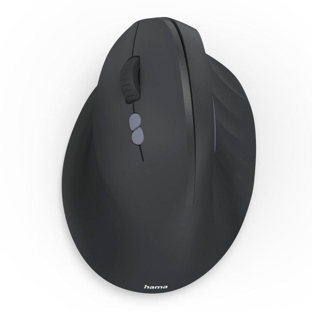 Hama Vertikalmaus für Linkshänder, Bluetooth/Funk (Multi Device, optische Maus ohne Klickgeräusch, 8