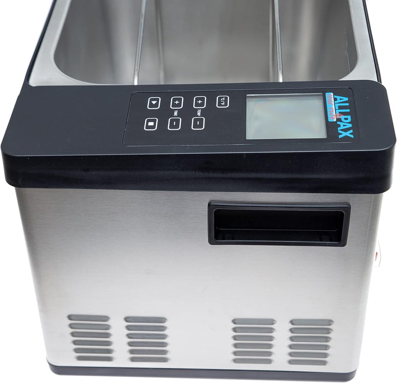 Allpax SV 12 Sous Vide Wasserbad, 2in1 Vakuum Garer und Wasserbad, sorgt für gleichmässige Temperatu