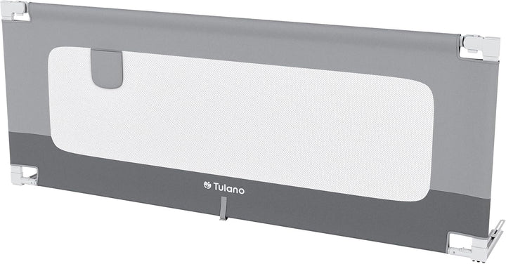 TULANO Cover 48 | Bettgitter 180 cm Bettschutzgitter Kinderbettgitter für Kinder | Klappbar | Geeign