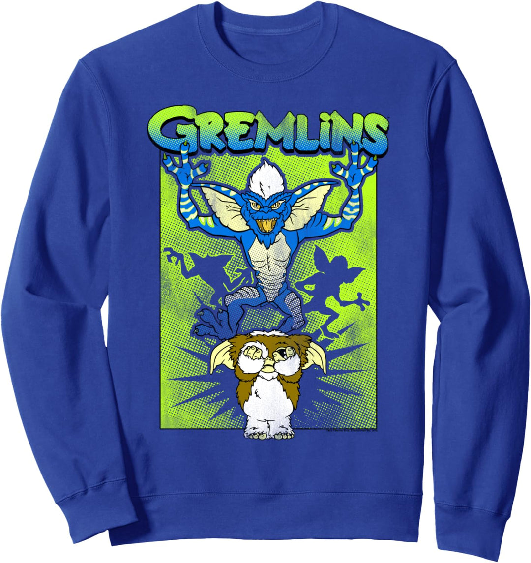 Gremlins Stripe and Gizmo Be Afraid Sweatshirt