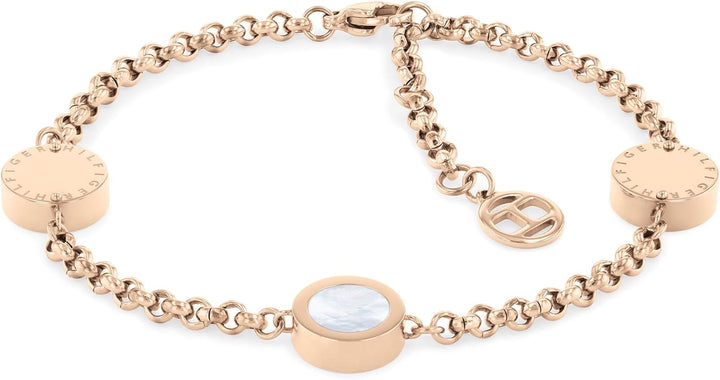 Tommy Hilfiger Jewelry Gliederarmband für Damen Nelkengold - 2780660