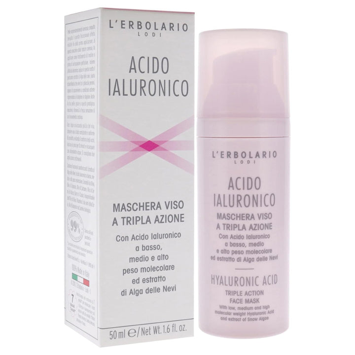 L'Erbolario Gesichtsmaske mit Dreifachwirkung, 50 ml