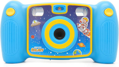 Easypix Kiddypix Galaxy Kinder Digitalkamera, blau, Blau