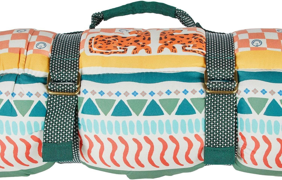 BUTLERS Picknickdecke 140x180 cm - Picnic Deluxe - Picknickdecke Baumwolle gefüttert | Liegedecke St