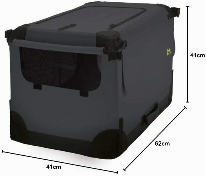 Maelson Soft Kennel Hundebox - Anthrazit - 62 x 41 x 41 cm Anthrazit L 62 x B 41 x H 41 cm, Anthrazi