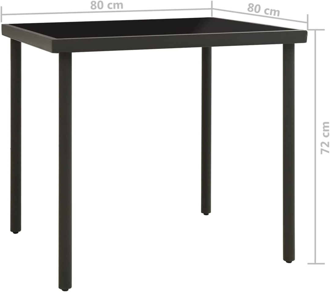 Yolola Balkonmöbel Set, Gartenmöbel-Set 3 TLG. inkl. 2 Stühle & Tisch, Terrassenmöbelset Gartensitzg