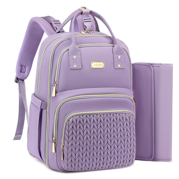 AIJIEKE Wickeltasche Rucksack, multifunktionale, wasserdichte Wickeltasche, Reiseutensilien, Babytas
