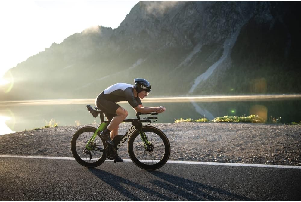 ABUS Zeitfahrhelm GameChanger TT - Aerodynamischer Fahrradhelm mit optimalen Ventilationseigenschaft