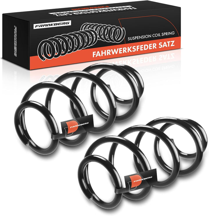 Frankberg 2x Federn Fahrwerksfeder Vorne Kompatibel mit Mondeo IV BA7 2008-2015 Mondeo IV Stufenheck