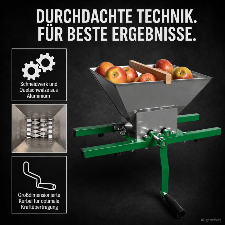 Güde 30009 Obst- und Beerenmühle BM 7, 7 L