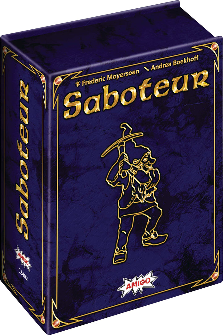 AMIGO 02402 Saboteur, Brettspiel, Auflage 20 Jahre, mehrfarbig, deutsche Sprache