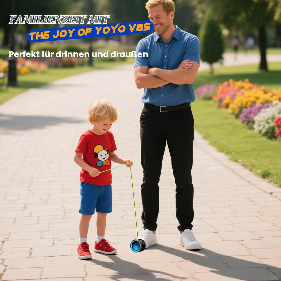 MAGICYOYO JoJo V8S Profi Finger Spin Yoyo für Anfänger &amp; Fortgeschrittene, Responsive JoJo für Kinde