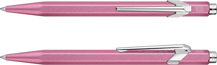 Caran d'Ache Kugelschreiber 849 COLORMAT-X Rosa, 1 Stück (1er Pack)
