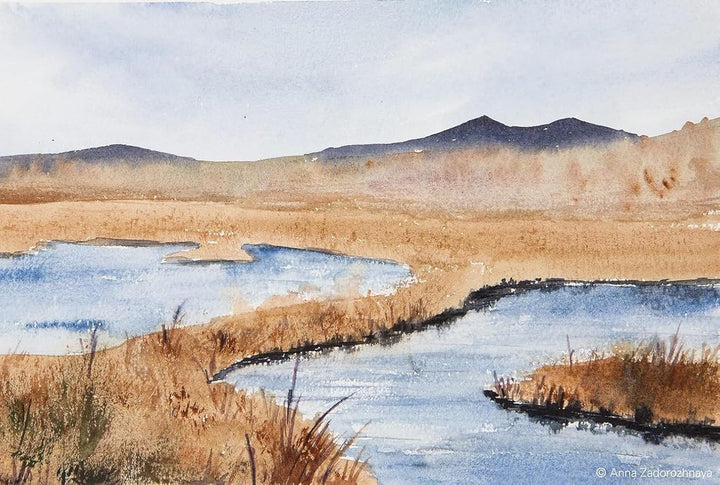 Schmincke Horodam Super Granulat für Aquarelle, extrafein, 5 x 1/2 Näpfe + 2 x 1/2 extrafein