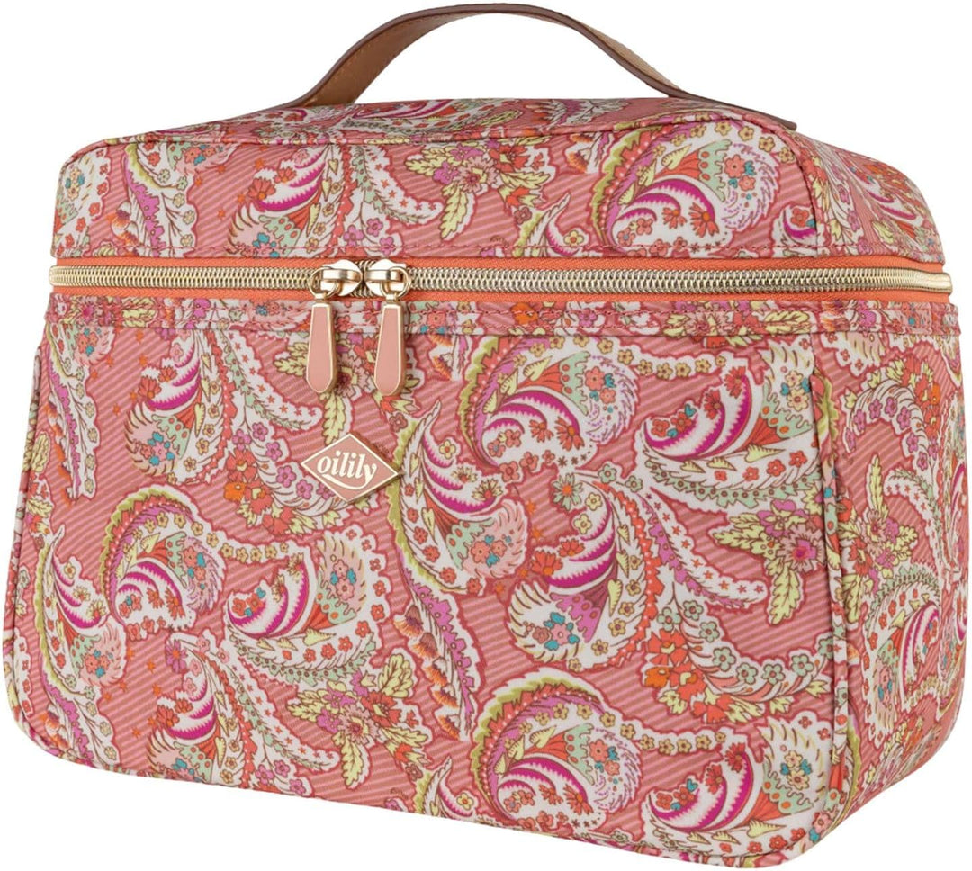 Oilily Kosmetiktasche Cocos Beauty Case Crabapple Koralle