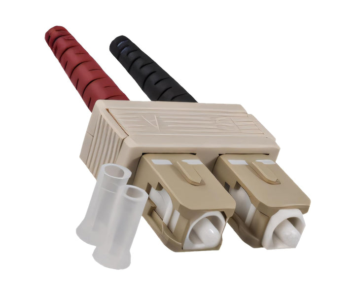 DINIC LWL Kabel OM4, Patchkabel SC/SC Lichtwellenleiter Multimode (3m, violett) 3m violett, 3m viole