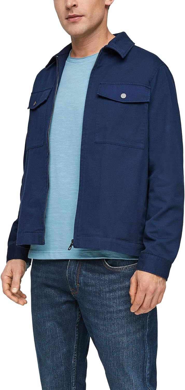 s.Oliver Herren Jacke L Blau, L Blau