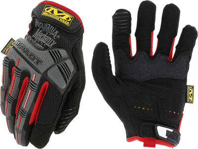 Mechanix herren MPT-52-011 Handschuhe mit Sto schutz, Schwarz/Rot, XL EU XL Schwarz/Rot, XL Schwarz/