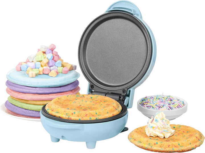 Petra PT4215BLNVDEEU7 Mini-Snackgrill, antihaftbeschichtete und einfach zu reinigende 11,5-cm-Platte