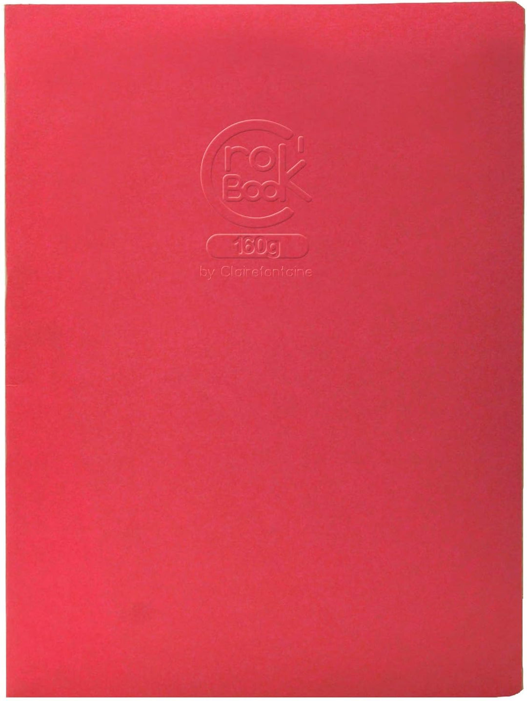 Clairefontaine 60338C - Packung mit 10 Skizzenheften Crok'Book 17x22cm Hochformat 20 Blatt weisses Z