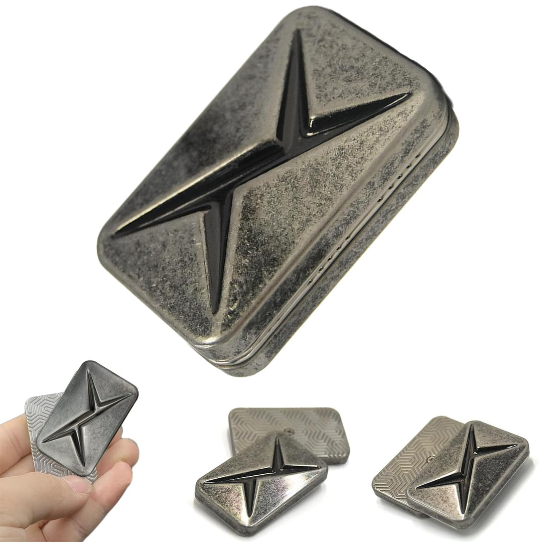 Vitoki Metall-Fidget-Slider für Erwachsene, magnetisches Fidget-Spielzeug mit All-Slide zur Linderun