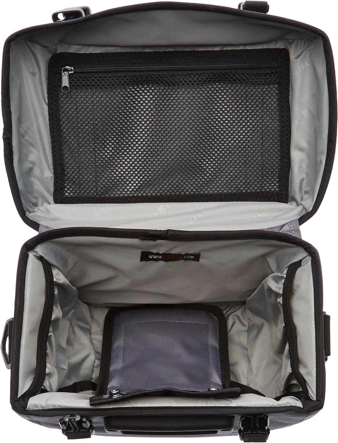 KLICKfix Farradtasche Ultima Lenkertasche, Grau, 17 x 26 x 24 cm