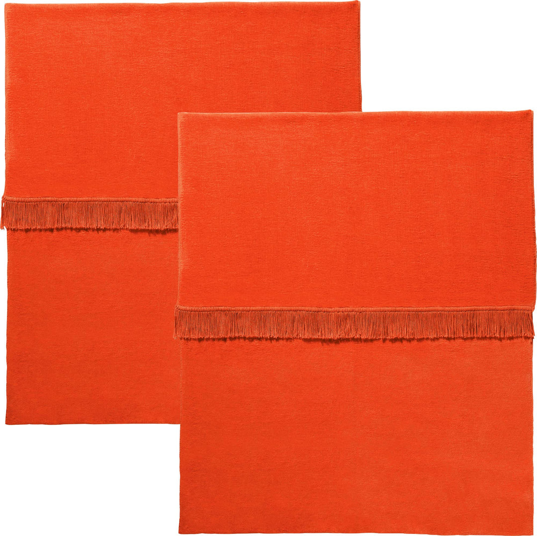 Erwin Müller Plaid, Wolldecke, Wohndecke im 2er-Pack, Terra Grösse 100x150 cm - anschmiegsam, temper