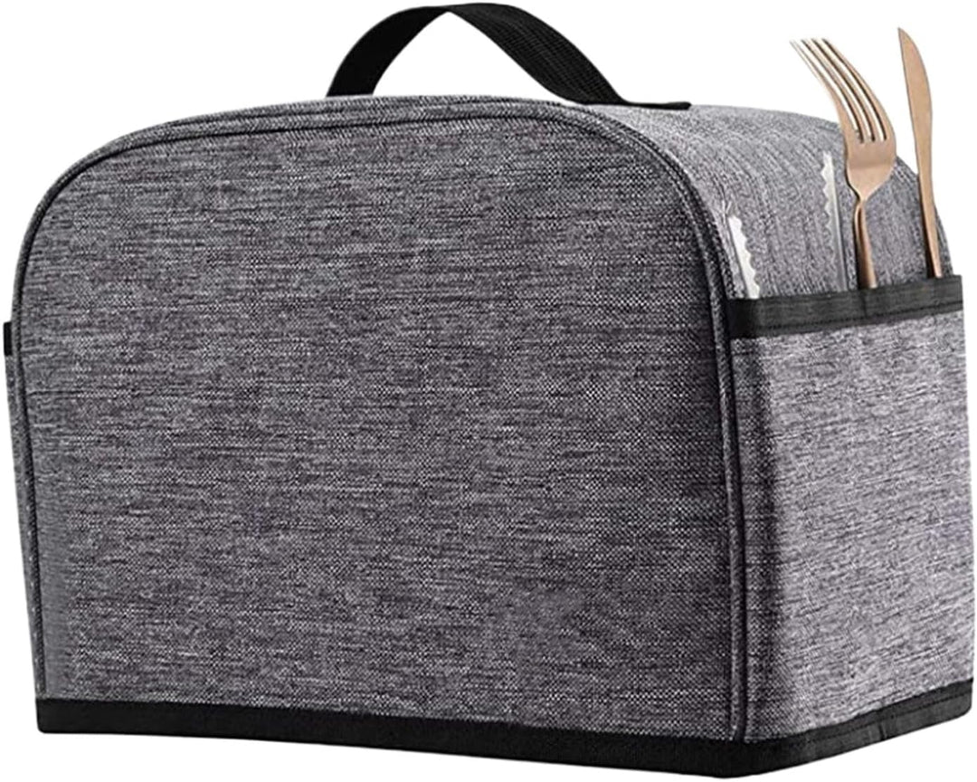 Toaster-Abdeckung, 2 Küchengeräte, und Fingerabdruckschutz mit Marmeladenverteiler-Halter und Toaste