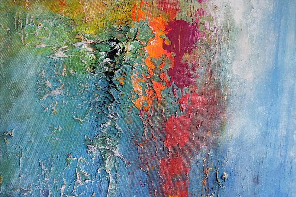 Monica Mirafiori I 100% HANDGEMALT I Gemälde Fantastisch 100x50cm | Gemälde Handgemalt | Acrylgemäld
