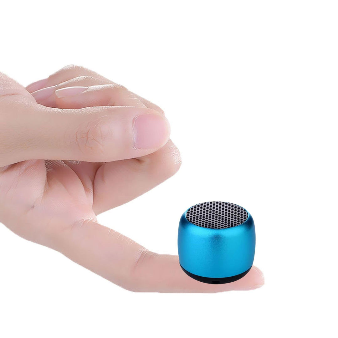 Eageroo Bluetooth Mini Lautsprecher tragbar Speaker,Stereo Klang mit tiefem Bass Technologie,Blau, B