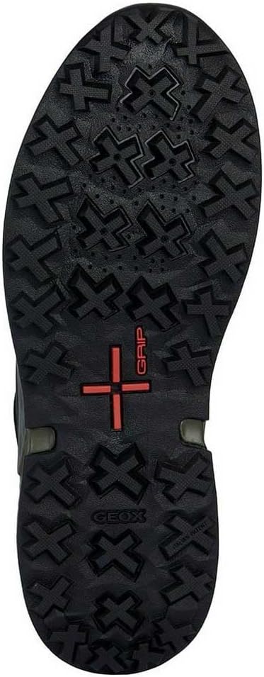 Geox Herren U Sterrato B ABX CSneaker 41 EU Schwarz, 41 EU Schwarz