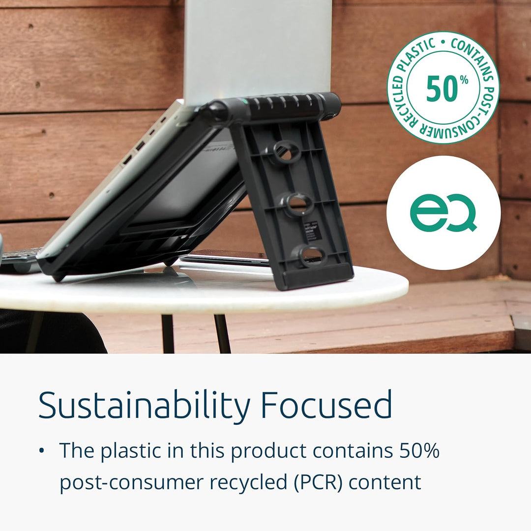 Kensington Easy Riser EQ Tragbarer Laptopständer & -kühler, höhenverstellbar und leicht, faltbarer N
