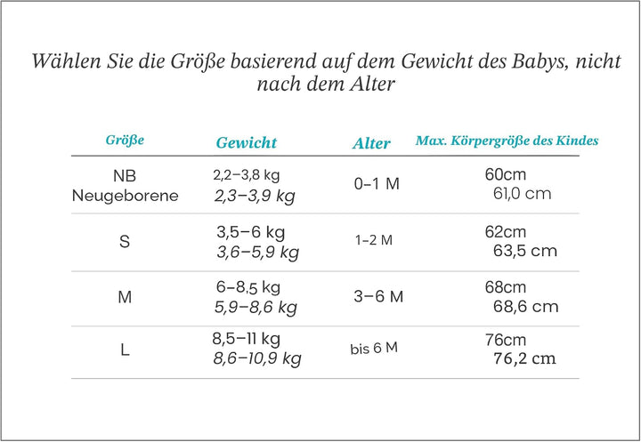 Love To Dream Pucksack, Bambus-Viskose, ideal für Moderate Temperaturen 20-24°C, Arme hoch Position,