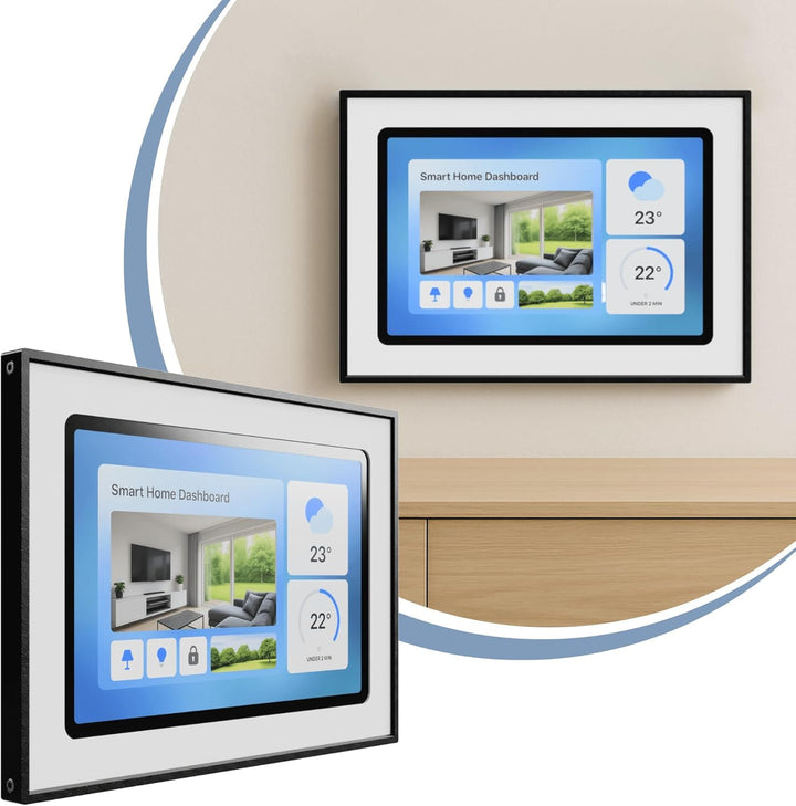 Tablet Wandhalterung für Samsung Galaxy Tab A9+ / A11 Plus (11 Zoll) - Passgenaue & Flache Bilderrah